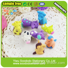 Fancy Animal Sets Novelty Horse Rubber Eraser